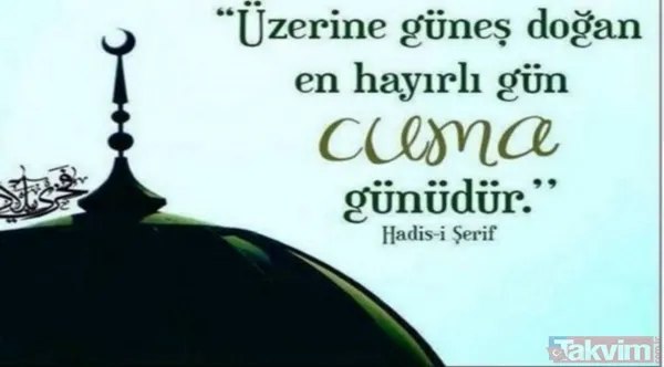 Cuma mesajları 2018: Resimli ve kısa cuma mesajları ile sevdiklerinizin cumasını kutlayın! Hayırlı Cumalar - 19