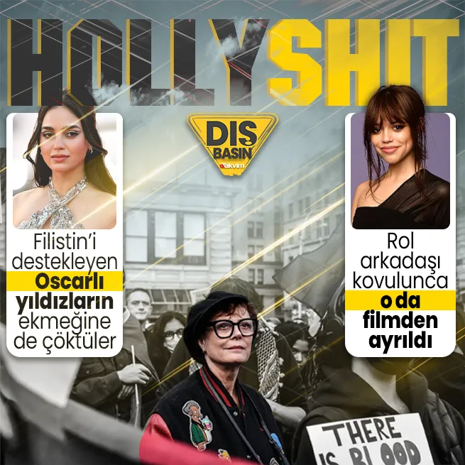 Oscar ödüllü aktrislere Gazze ambargosu: Filistini destekledikleri için ajanstan atılıp rollerini kaybettiler