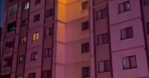 Hatay’da 8 katlı apartmanda yangın: 13 kişi dumandan etkilendi