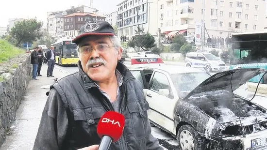 Yanan otomobilden kayınvalidesini kurtarmak için canını hiçe saydı-1