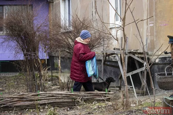 Sınır hattındaki Ukraynalılar bombardıman korkusu! Halk sığınaklara indi: "Tek bacakla nereye gidilir ki?" - 7