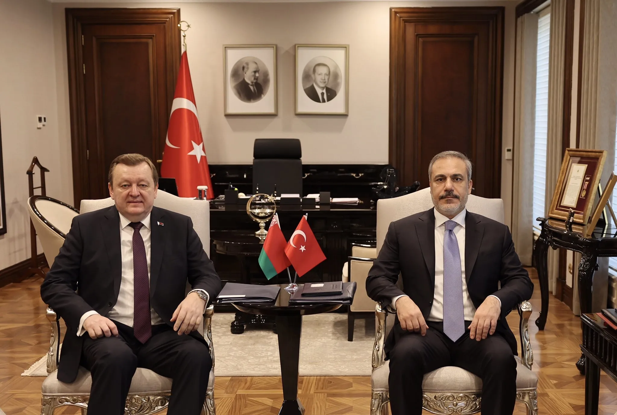 Bakan Fidan’dan önemli görüşme