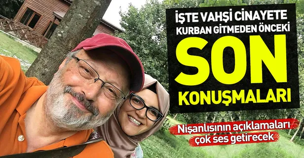 İşte son konuşmaları