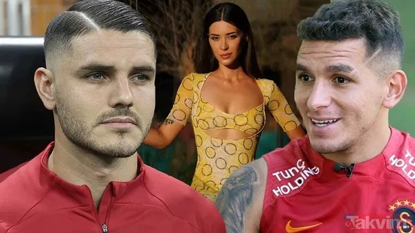 Galatasaray'da forma giyen futbolcu Mauro Icardi, Lucas Torreira ve oyuncu Devrim Özkan'ın birlikte çekildikleri fotoğraf sosyal medyada gündem olmuştu....