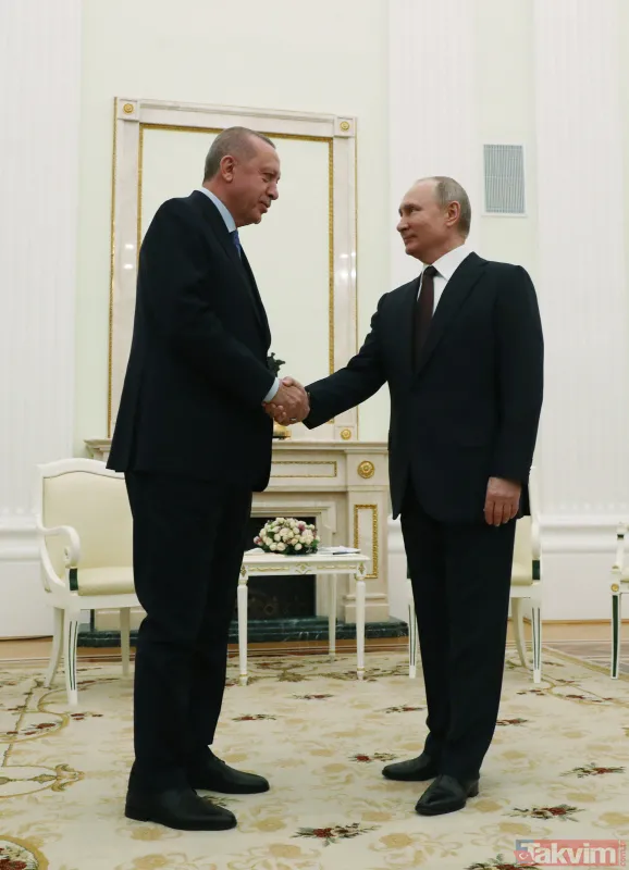 Moskova'da tarihi zirve! İşte Erdoğan-Putin zirvesinden ilk kareler - 12