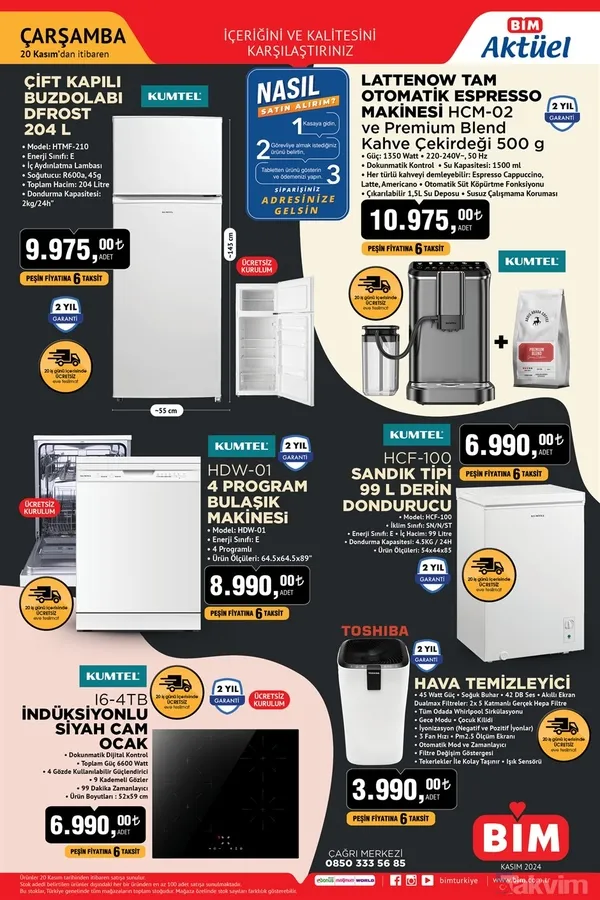 Toz Deterjan (10 Kg): 279 TL Temizlik Sıvısı Güleç (4 L): 79 TL Bulaşık Makinesi Kapsülü (50'li): 195 TL Nemlendirici Yaşlanma Karşıtı Krem: 159 TL Hijyenik...