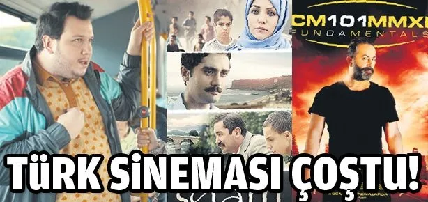 Türk sineması çoştu!