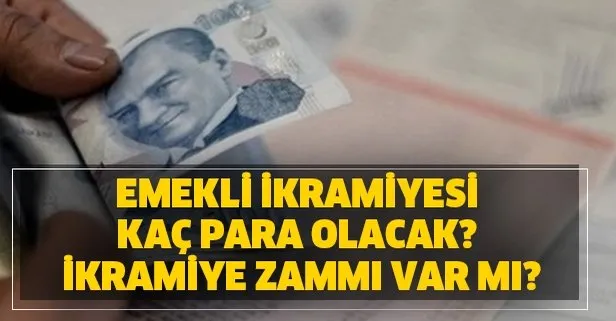 Emekli ikramiyesi kaç para olacak? İkramiye zammı var mı?