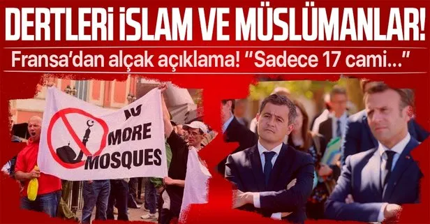 Dertleri İslam ve Müslümanlar! Fransa İçişleri Bakanı Gerald Darmanin’den alçak açıklama
