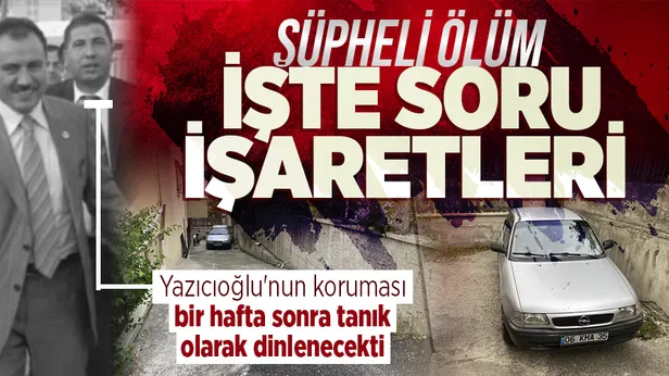 SON DAKİKA: Muhsin Yazıcıoğlu suikastında tanık olarak dinlenecek koruma polisi Erol Yıldızın ölümündeki şüpheler