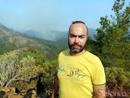 SON DAKİKA: Marmaris’teki orman yangını karşı alevlerle önlendi