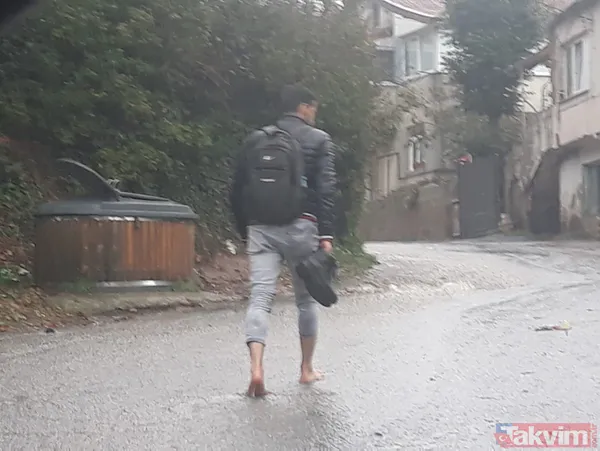 Meteoroloji İstanbul'u uyarmıştı! Beykoz'da yollar göle döndü, sürücüler zor anlar yaşadı - 18