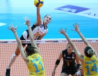 Vakıfbank 3-0 galip
