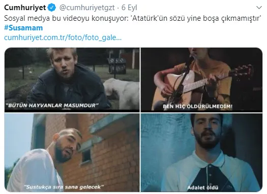 En ince ayrıntılarına kadar hesaplanmış bir kışkırtma örneği: "Susamam"-1