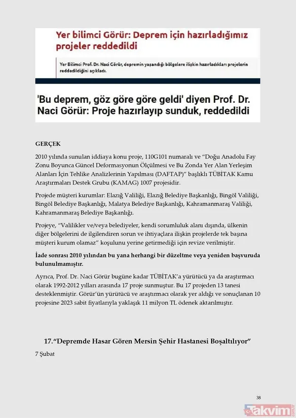 Felaket tellalları! Sosyal medyada paylaşılan yalanlar ve gerçekler - 45