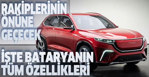 Yerli otomobilde kullanılacak bataryanın detayları belli oldu