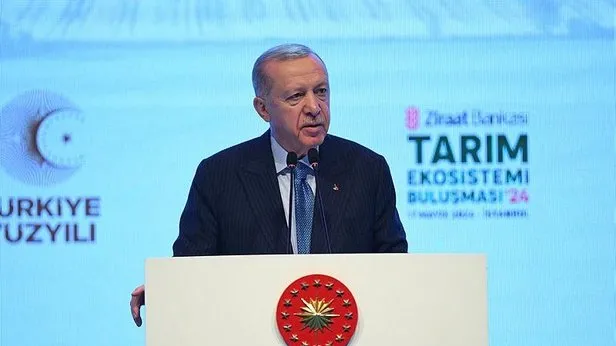 Başkan Erdoğandan Tarım Ekosistemi Buluşmasında önemli açıklamalar! Çiftçiye peş peşe müjdeler... Yeni kredi ve hibe limitleri