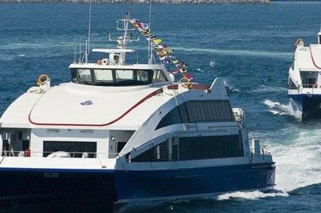 Kuzey Ege'de deniz ulaşımına fırtına engeli