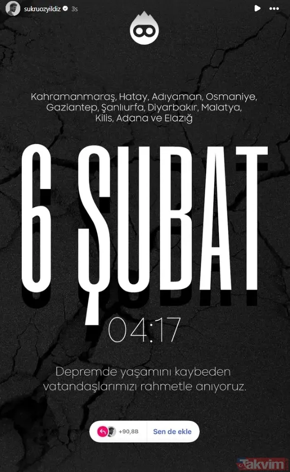 Üç yıl geçti ama acımız hala taze! Asrın felaketinde ünlülerden 6 Şubat mesajları - 24
