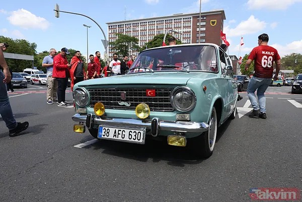 Türkiye-Portekiz maçı öncesi Türk taraftarlar Dortmund'u adeta kırmızı beyaza boyadı | Filistin yine unutulmadı - 36