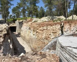 Afrin’de yeraltında şoke eden manzara