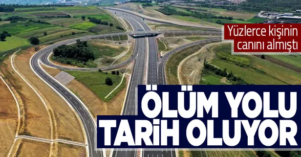 Bu ay sonunda açılıyor! 'Ölüm yolu' olarak bilinen Kocaeli-Kandıra yolunda sona yaklaşıldı