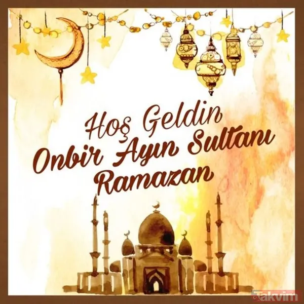 En güzel karşılama, başlangıç mesajları! Ramazan ayı ile ilgili sözler, hadisler, ayetler! Ramazan manileri, görselleri! RAMAZAN HOŞGELDİN MESAJLARI - 26