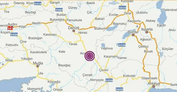 Kandilli son dakika en son depremler açıklaması nerede deprem oldu - Türkiye en son depremler