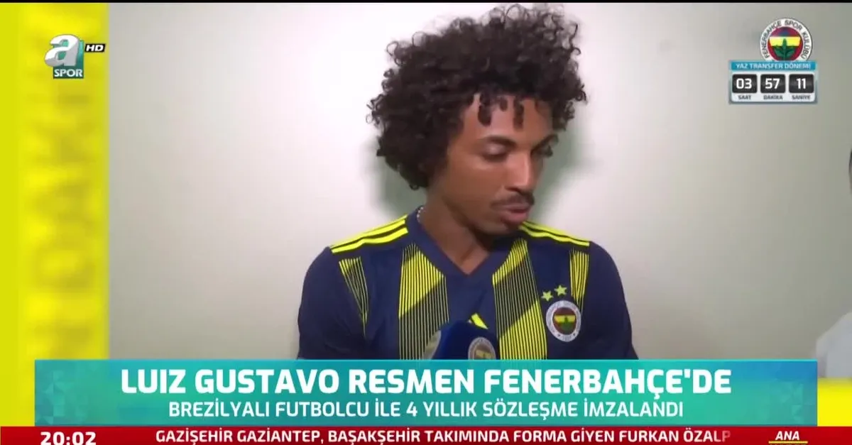 Fenerbahçe Luiz Gustavo'yu KAP'a bildirildi