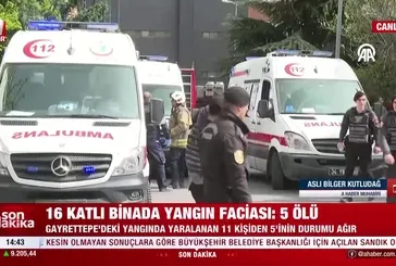 GAYRETTEPE'DE YANGIN: 29 ÖLÜ