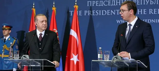 Sırp mevkidaşından Erdoğan'a övgü