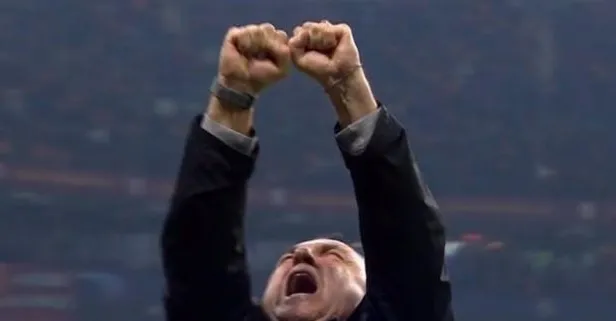 Terim gole böyle sevindi: Allahu ekber