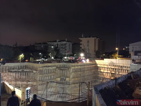 Ümraniye'de metro inşaatı yakınında göçük - 2