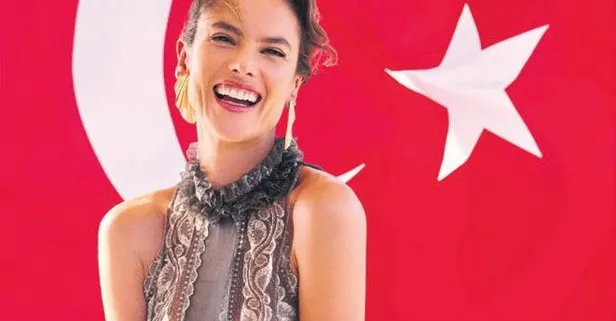 Dünyaca ünlü Brezilyalı top model Alessandra Ambrosio Türkiye'ye geldi! | Saklambaç haberleri