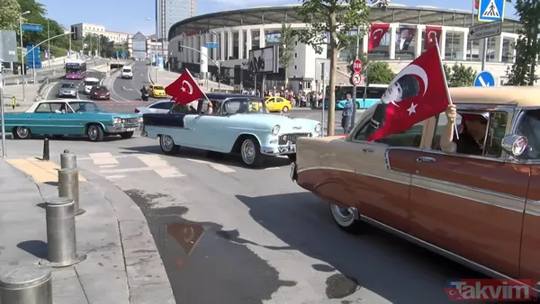 Galata Köprüsü'nde 100. Yıl Konvoyu... - 13