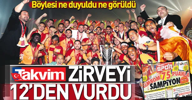 Takvim zirveyi 12’den vurdu