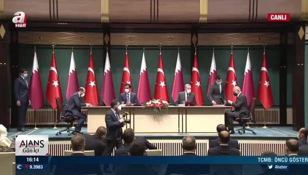 Türkiye ile Katar arasında işbirliği anlaşmaları imzalandı