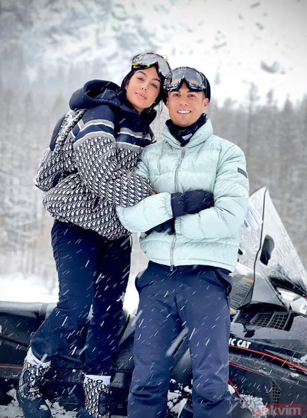 Cristiano Ronaldo'nun sevgilisi Georgina Rodriguez'den evlilik açıklaması 'o benim arkadaşım' İkiz bebeklere hamile - 11