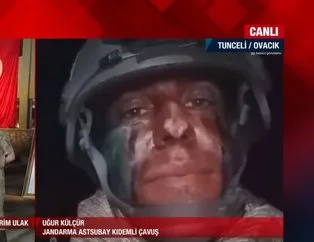 PKK’lı teröristleri avlayan komandolar canlı yayında