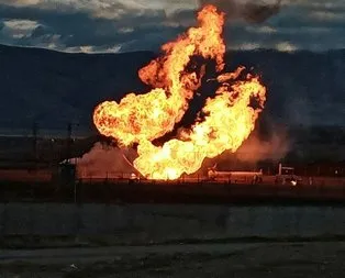 Türkiye-İran doğalgaz boru hattında patlama