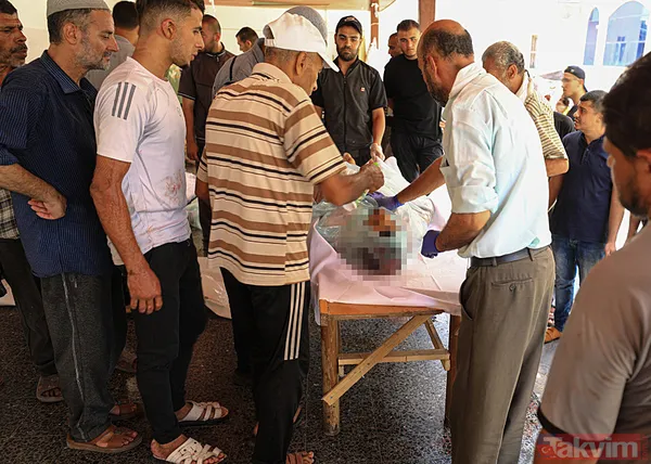 Soykırımcı İsrail Eş-Şati Mülteci Kampı'nı vurdu: Çok sayıda ölü ve yaralı var - 21