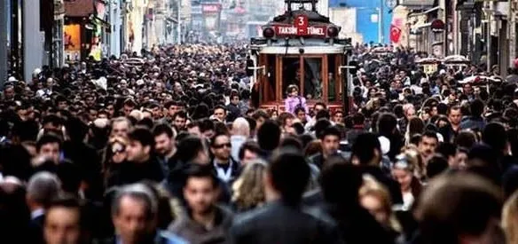 Türkiye nüfusunun, 2015'te bir önceki yıla göre 1 milyon 45 bin 149 kişi artarak, 78 milyon 741 bin 53 kişiye ulaştığı açıklandı