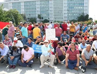 Ekmek nöbetindeki işçilere AK Parti’den destek! Hiçbir CHP’li isim neden gelmiyor?