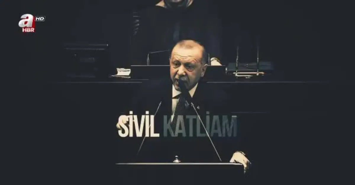A Haber'den tüyleri diken diken eden klip! Başkan Erdogan Batı'nın kanlı yüzünü ortaya serdi