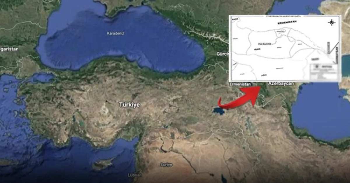 yeni harita ortaya cikti