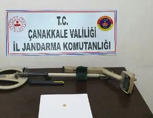 Çanakkale’de tarihi eser operasyonu