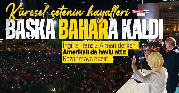 Amerikan CNN de gardını düşürdü! Başkan Recep Tayyip Erdoğan'ın galibiyetini kabullendiler: Meydan okuyor