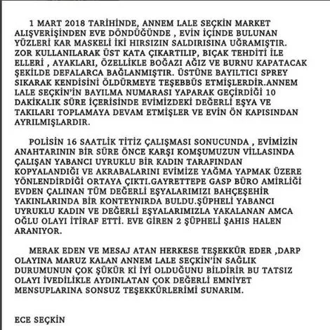 Ünlü şarkıcının annesi dehşeti yaşadı-5