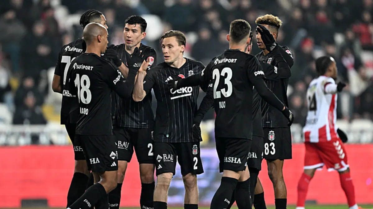 Kupada Portekiz usulü! Beşiktaş Sivasspor'u 1-0 yendi