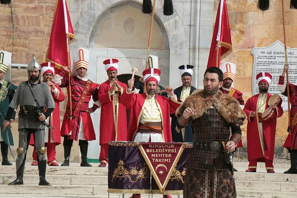Cumhurbaşkanı istedi Ahi torunları mehterli “Zeytin Dalı Marşı" klibi çekti-2